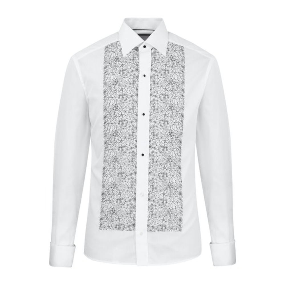 Slim Fit Floral Evening Shirt